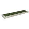 Image de Lit Surélevé à Gabion Jardinière à Gabion Patio Terrasse Jardin Extérieur Parterre de Fleurs Plantes Acier Galvanisé 151314