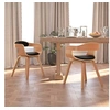 Image de Eetkamerstoelen 2 st gebogen hout en kunstleer zwart3092379