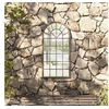 Image de Miroir de jardin Sable 90x45 cm Fer pour utilisation extérieure