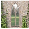 Image de Miroir de jardin Sable, 70x30 cm, Fer pour utilisation extérieure