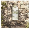 Image de Miroir de jardin, Sable 100x45cm Fer pour utilisation extérieure