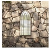 Image de Miroir de jardin Sable 70x30 cm Fer pour utilisation extérieure