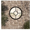 Image de Tuinspiegel rond 40x4 cm ijzer zwart318358