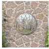 Image de Miroir de jardin Sable 40x3 cm Fer Rond utilisation extérieure