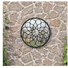Image de Tuinspiegel rond 60x3 cm ijzer zwart318368