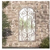 Image de Miroir de jardin Sable 70x30 cm Fer pour utilisation extérieure