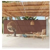 Image de Auvent latéral rétractable de patio 180x600 cm Marron