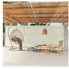 Image de Auvent latéral rétractable de patio 200x600 cm Crème