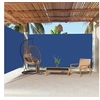 Image de Windscherm uittrekbaar 200x600 cm blauw318010