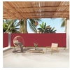Image de Windscherm uittrekbaar 160x1000 cm rood318035