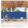 Image de Windscherm uittrekbaar 200x1000 cm blauw318046