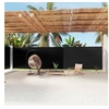 Image de Windscherm uittrekbaar 200x1200 cm zwart318078
