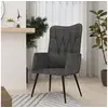 Image de Fauteuil canvas noir