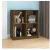 Image de Buffet Marron miel 70x33x76 cm Bois massif de pin