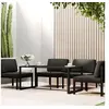 Image de Table a manger fixe sans tiroir en metal 120 x 60 x 66 cm