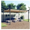 Image de Tonnelle de Jardin avec Toit Rétractable Belvédère de Terrasse Pavillon de Patio Tente de Réception Chapiteau 318539