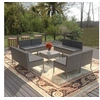 Image de Salon de jardin resine tressee gris 9 pieces x 57 x 69 9 personnes
