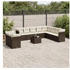 Image de Salon de jardin resine tressee gris 11 pieces x 57 x 69 11 personnes