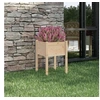 Image de Jardinière d'extérieur 50x50x70 cm bois de pin massif 810799