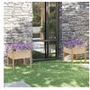 Image de Jardinières d'extérieur 2 pcs 70x70x70 cm bois de pin massif 810810