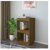 Image de Bibliothèque Marron miel 40x35x71 cm Bois de pin massif810842