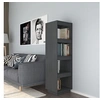 Image de Bibliothèque/Séparateur de pièce gris 40x35x135 cm pin massif810851