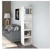 Image de Boekenkast/kamerscherm 40x35x167 cm massief grenenhout wit810855