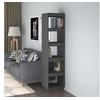 Image de Bibliothèque/Séparateur de pièce Gris 40x35x167 cm Pin solide810856