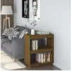 Image de Bibliothèque Marron miel 60x35x71 cm Bois de pin massif810862