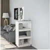 Image de Bibliothèque/Séparateur de pièce Blanc 60x35x103 cm Pin massif810865