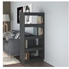 Image de Bibliothèque/Séparateur de pièce Gris 60x35x135 cm Pin massif810871