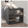 Image de Bibliothèque Gris 80x35x71 cm Bois de pin massif810881