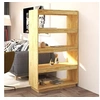 Image de Bibliothèque Séparateur de pièce 80x35x135cm bois de pin massif