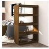 Image de Bibliothèque/Séparateur de pièce Marron miel 80x35x135 cm Pin810892