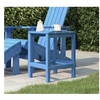 Image de Table de jardin Adirondack Bleu marine 38x38x46 cm PEHD