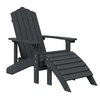 Image de Chaise non pliable H. 92 cm exterieur gris