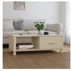 Image de Table basse HAMAR Marron miel 100x55x35 cm Bois massif de pin