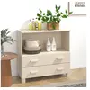 Image de Buffet HAMAR Marron miel 85x35x80 cm Bois massif de pin340496