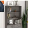 Image de Dessus de buffet HAMAR Gris clair 85x35x100 cm Bois de pin340511
