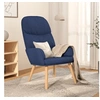 Image de Relaxstoel stof blauw340994
