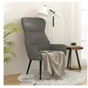 Image de Chaise de relaxation Gris clair Tissu