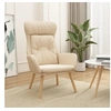Image de Fauteuil relax tissu crème