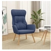 Image de Relaxstoel stof blauw341294