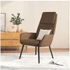 Image de Relaxstoel stof bruin341315