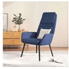 Image de Fauteuil relax tissu blauw