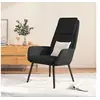 Image de Fauteuil relax tissu noir