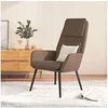 Image de Chaise de relaxation Taupe Tissu