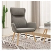 Image de Chaise de relaxation Gris clair Velours341351