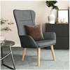 Image de Fauteuil relax tissu gris foncé