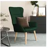 Image de Fauteuil relax tissu jaune foncé